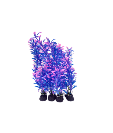 Camry Artificial Aquarium Plant Assorted (4pcs) 8 inch